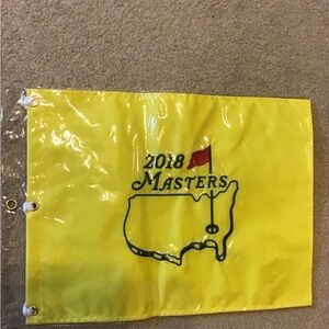 2018 Masters Golf Flag